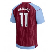 Fotbalové Dres Aston Villa Ollie Watkins #11 Domácí 2023-24 Krátký Rukáv
